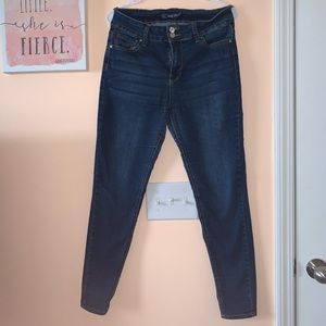 Size 11 Blue Savvy High Rise Dark Wash Jeans